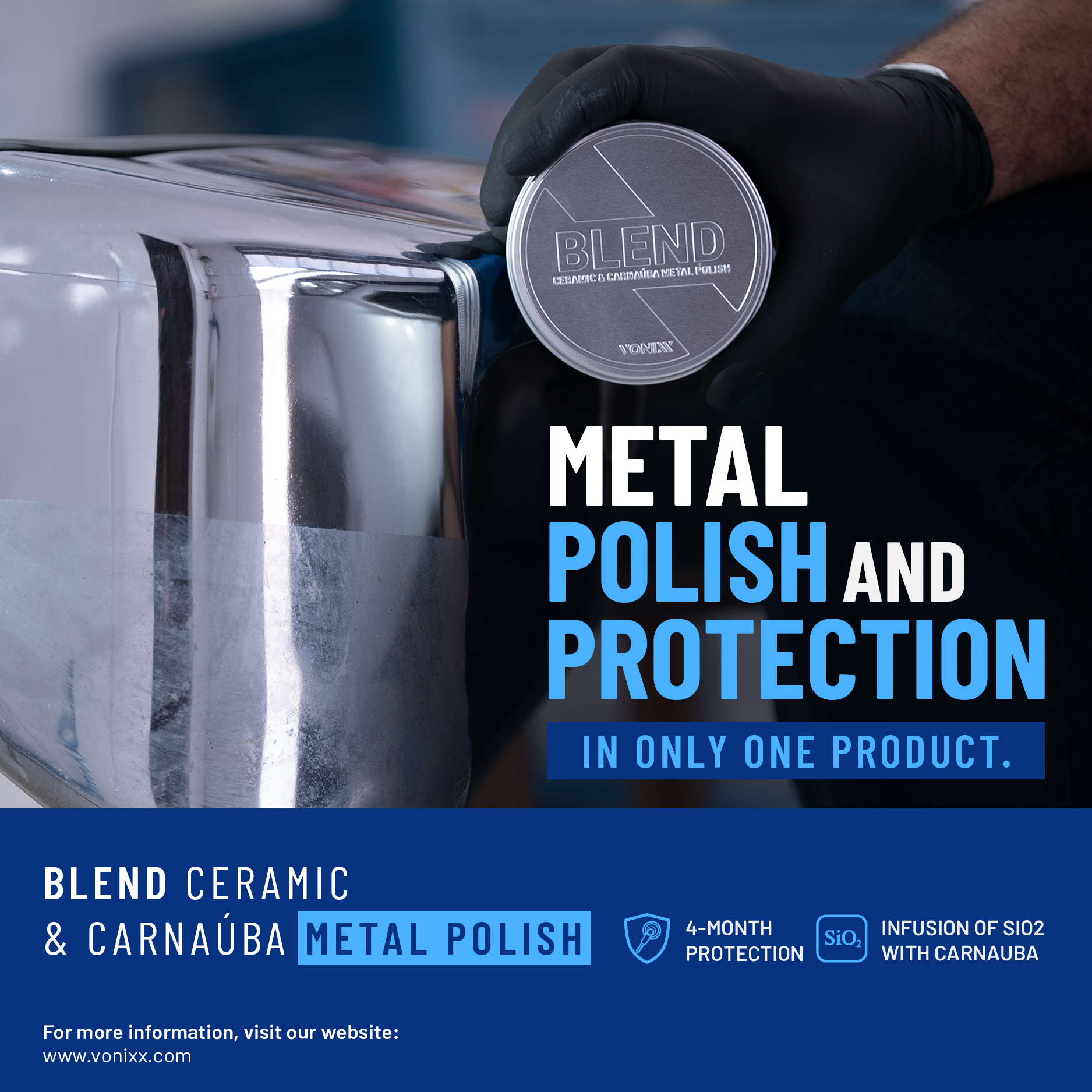 BLEND METALPOLISH - POLIDOR METAIS